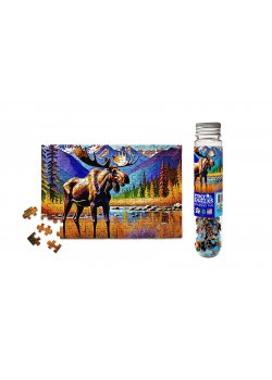 MicroPuzzles: Colorful Moose (150 pieces)